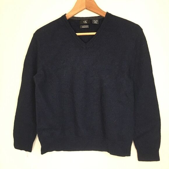 Calvin Klein Sz XL 100% Merino Wool Sweater - Picture 2 of 6